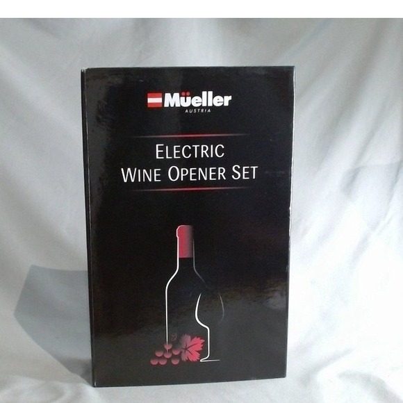 Mueller Other - Mueller Austria Electric Wine Opener Set (Model: WO-110),‎ BRAND NEW IN BOX